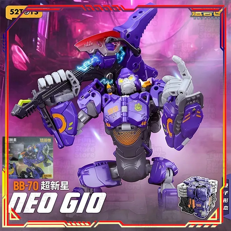 52TOYS Beast Box Giant Claw Clan Anime Action Figure Collectible Model Toy Assembly Kit Official Licensed IP Brand
52TOYS Beast Box Giant Claw Clan Anime Action Figure Collectible Model Toy Assembly Kit Official Licensed IP Brand
