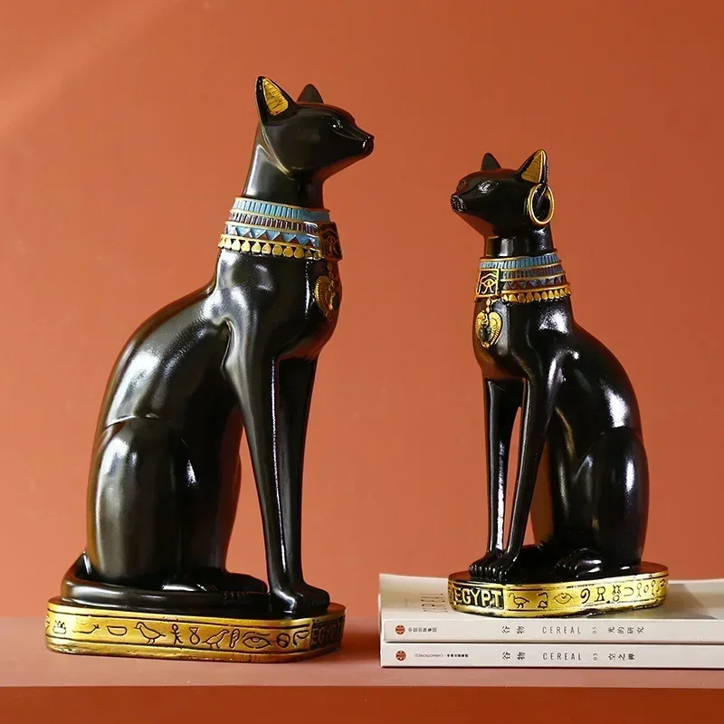 Винтажная скульптура египетская искусственная богиня Bastet Статуэтка кот Бог Статуэтка Гостиная Офис стол украшение домашний декор
Винтажная скульптура египетская искусственная богиня Bastet Статуэтка кот Бог Статуэтка Гостиная Офис стол украшение домашний декор