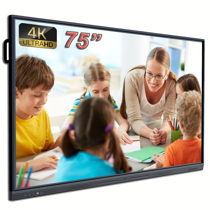 CUMEI Factory Brand New 4K HD Tempered Glass Interactive Flat Panel Smart Board 75 85 Inch Interactive Whiteboard Eye Protection
CUMEI Factory Brand New 4K HD Tempered Glass Interactive Flat Panel Smart Board 75 85 Inch Interactive Whiteboard Eye Protection