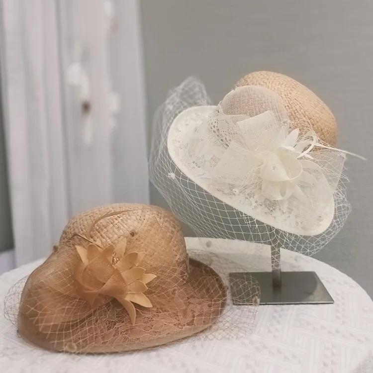 Women Charming Face Covering Mesh Sun Hat Summer Women Party Wedding Kentucky Derby Church Hat Wide Brim Anti-UV Beach Cap
Women Charming Face Covering Mesh Sun Hat Summer Women Party Wedding Kentucky Derby Church Hat Wide Brim Anti-UV Beach Cap