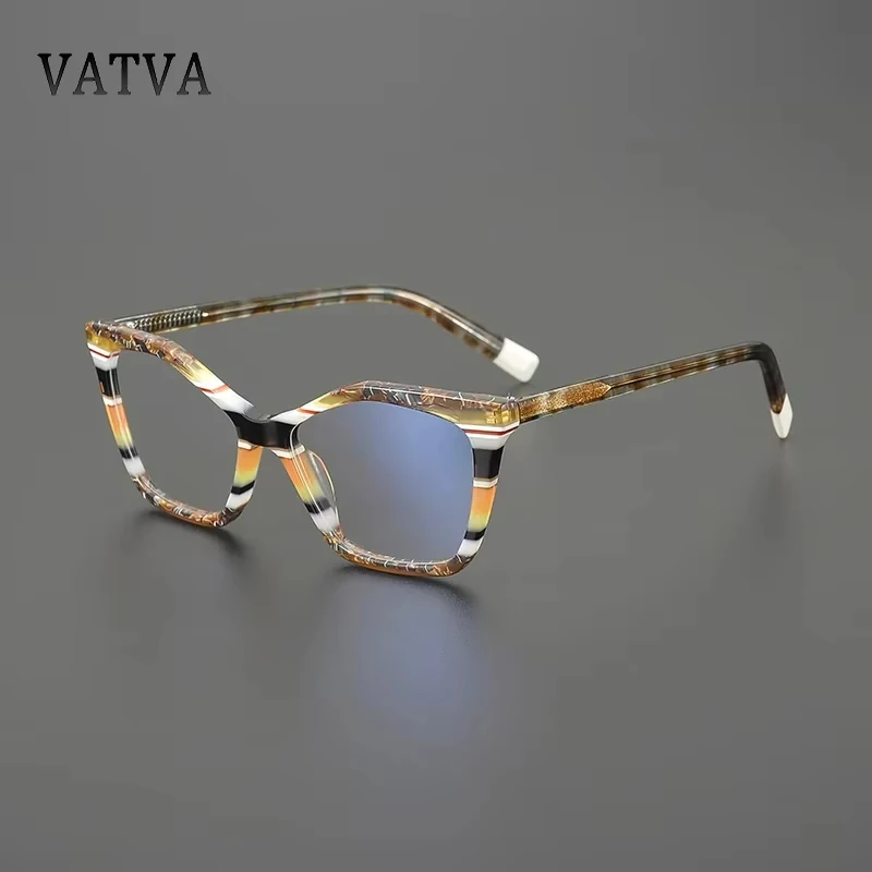 Niche Color Cat Eye Fashion Plate Glasses Frame Fashion Cool Male Female Personality Myopia Anti-blue Discoloration Eyewear
Niche Color Cat Eye Fashion Plate Glasses Frame Fashion Cool Male Female Personality Myopia Anti-blue Discoloration Eyewear
