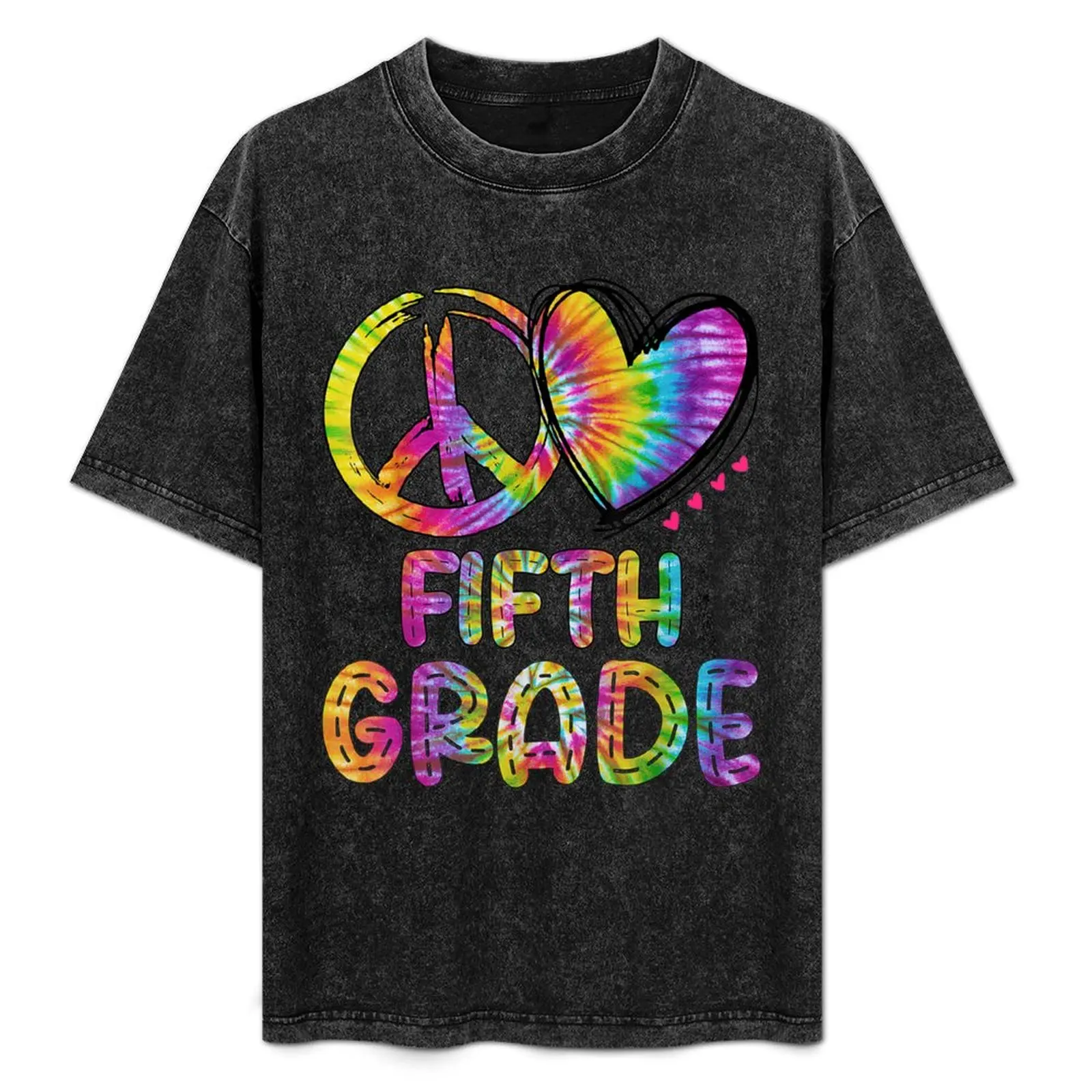 Peace Love Fifth Grade Funny Tie Dye Back To School T-Shirt Comfort Stretch Tee Shirt
Peace Love Fifth Grade Funny Tie Dye Back To School T-Shirt Comfort Stretch Tee Shirt