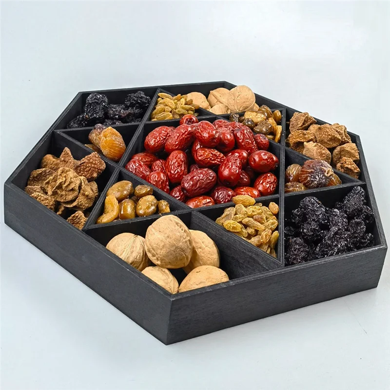 A51M-Wooden Holiday Hexagonal Star Tray For Friends, Decorative Ornaments Crafts Brown
A51M-Wooden Holiday Hexagonal Star Tray For Friends, Decorative Ornaments Crafts Brown
