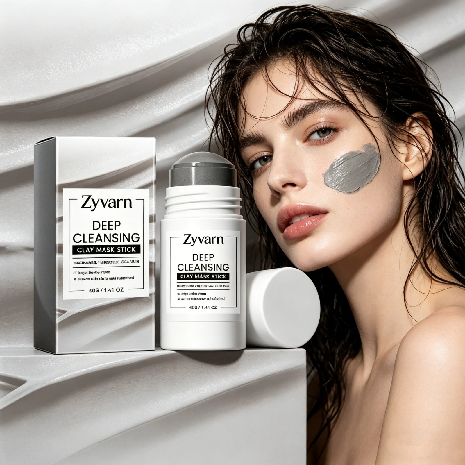 Cleansing Clay Mask Stick Clean Refreshing Pores Oil Control Improve Dull Skin Portable Easy Use Blackhead Purifying Mask Stick
Cleansing Clay Mask Stick Clean Refreshing Pores Oil Control Improve Dull Skin Portable Easy Use Blackhead Purifying Mask Stick