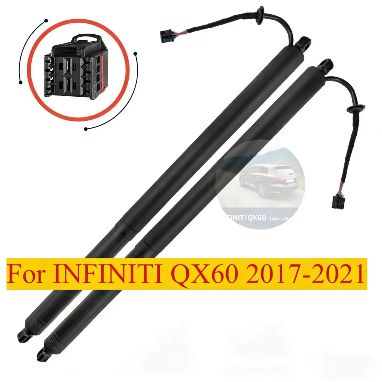 For Infiniti QX60 2017-2021 Tailgate Support Rod Rear Tailgate Strut Electric Support Struts 905609NC0B 905609NC1B 905609NJ1A
For Infiniti QX60 2017-2021 Tailgate Support Rod Rear Tailgate Strut Electric Support Struts 905609NC0B 905609NC1B 905609NJ1A