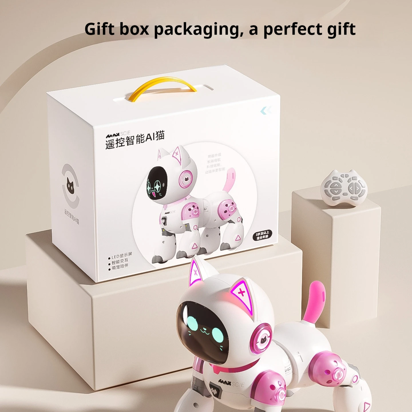 Интерактивный робот-кошка с дистанционным управлением и функцией танцев, умная игрушка для девочек от 3 до 6 лет, идеальный подарок на день рождения.
Интерактивный робот-кошка с дистанционным управлением и функцией танцев, умная игрушка для девочек от 3 до 6 лет, идеальный подарок на день рождения.
