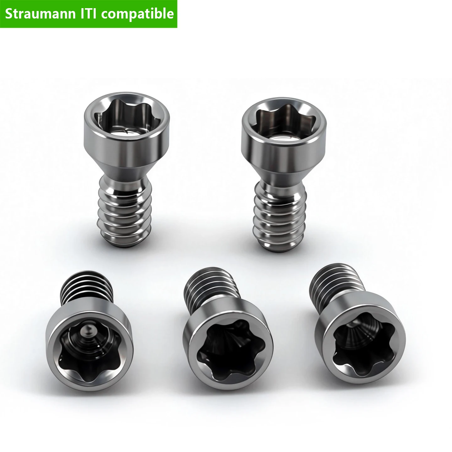 Высокоточный титановый мультиюнит-абатмент (совместимый с Straumann), винт для протезирования, запасная часть для лабораторий
Высокоточный титановый мультиюнит-абатмент (совместимый с Straumann), винт для протезирования, запасная часть для лабораторий