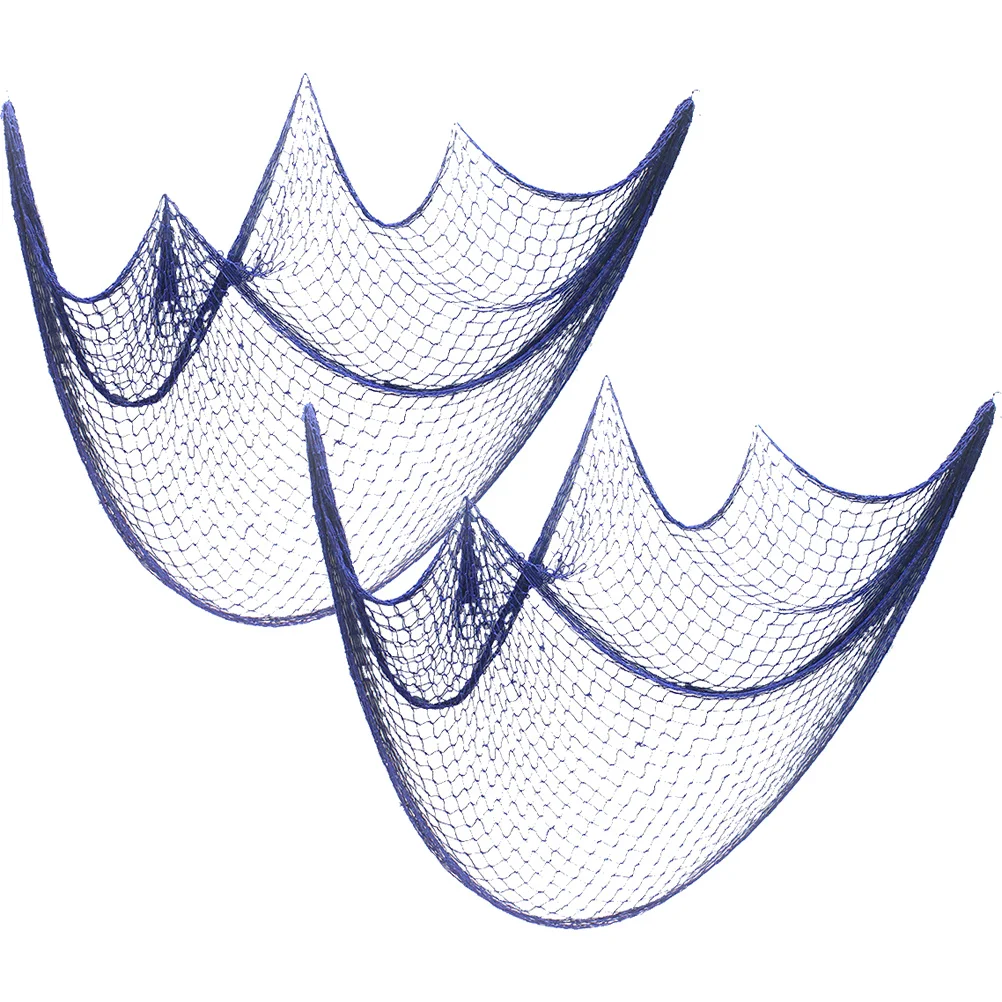 2pcs Fishnet Wall Decor Beach Bathroom Nautical Theme Fishing Nets Hemp Rope Home Party DIY Ocean Style Wall Art
2pcs Fishnet Wall Decor Beach Bathroom Nautical Theme Fishing Nets Hemp Rope Home Party DIY Ocean Style Wall Art