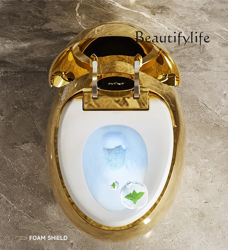 no water pressure limit, fully automatic toilet Golden smart toilet, dual waterway cleaning,
no water pressure limit, fully automatic toilet Golden smart toilet, dual waterway cleaning,