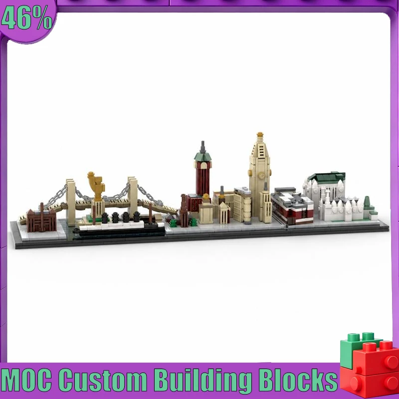 NEW 872Parts New York City Skyline MOC Urban Architecture Model Custom Puzzle DIY Assembly Educational Building Blocks Toy Gift
NEW 872Parts New York City Skyline MOC Urban Architecture Model Custom Puzzle DIY Assembly Educational Building Blocks Toy Gift