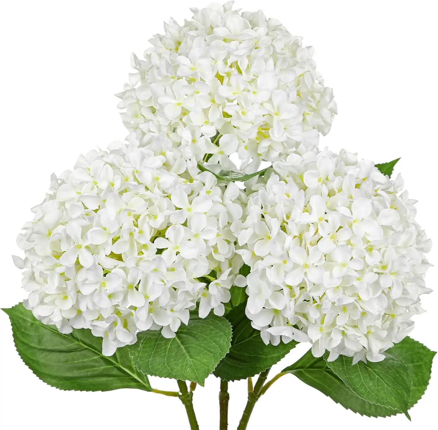 26" Artificial Hydrangea Flower with 6.6" Large Bloom, Realistic Gradient Silk Flowers, Faux Hydrangeas for Home Wedding
26" Artificial Hydrangea Flower with 6.6" Large Bloom, Realistic Gradient Silk Flowers, Faux Hydrangeas for Home Wedding