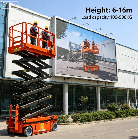 Customized Aerial Work Platform Elevating Work Platform Mobile Lift Platform Electric Scissor Lift One-Man Lift For Building
Customized Aerial Work Platform Elevating Work Platform Mobile Lift Platform Electric Scissor Lift One-Man Lift For Building