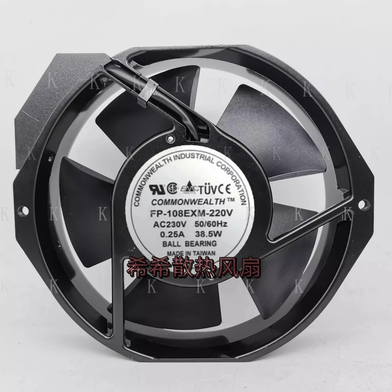 C FOR 1PCS FP-108EXM-S1-B wbr/ W AC220V 172*150*38mm 38.5W Cooling Fan
C FOR 1PCS FP-108EXM-S1-B wbr/ W AC220V 172*150*38mm 38.5W Cooling Fan