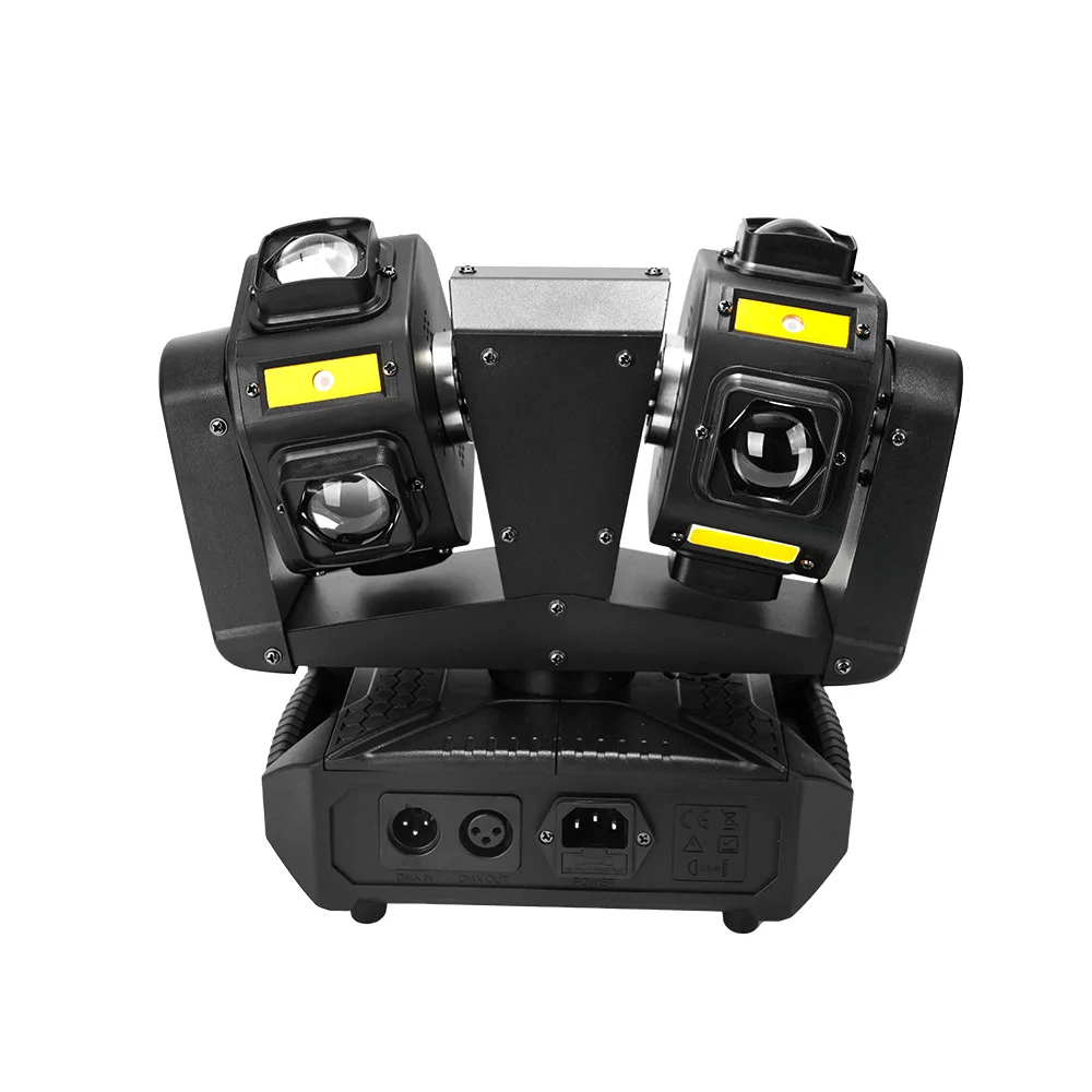 18PCS Tank Double-Arm Double-Head Wind Fire Wheel Beam Strobe Laser 3-in-1 Rotating Bar Moving Head Light
18PCS Tank Double-Arm Double-Head Wind Fire Wheel Beam Strobe Laser 3-in-1 Rotating Bar Moving Head Light