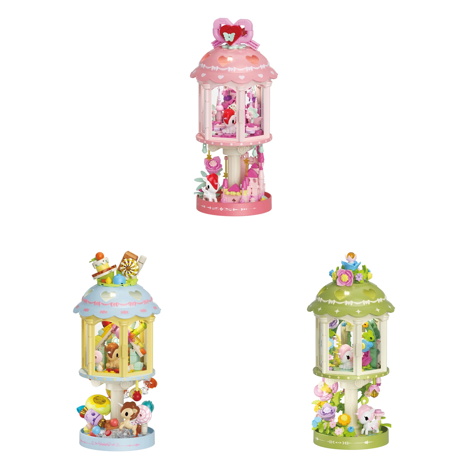 JAKI Forest Castle Lighthouse Building Blocks Set with Light, Night Light, Bedroom Ornament, Model Assembly Toys, Gift for Girls
JAKI Forest Castle Lighthouse Building Blocks Set with Light, Night Light, Bedroom Ornament, Model Assembly Toys, Gift for Girls