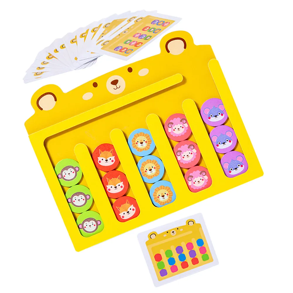 1Set Wooden Sorting Matching Educational Board Color Classification for Toddlers Kids Track Sorting Toy
1Set Wooden Sorting Matching Educational Board Color Classification for Toddlers Kids Track Sorting Toy