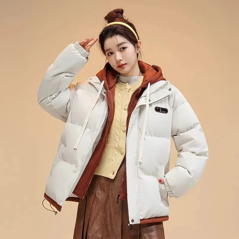 2025 New Winter Jacket Women Warm Parkas Female Fake Two-piece Long Sleeve Casual Cotton Padded Jacket Hooded Outwear Ladies
2025 New Winter Jacket Women Warm Parkas Female Fake Two-piece Long Sleeve Casual Cotton Padded Jacket Hooded Outwear Ladies