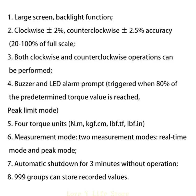 L74C Adjustable Torque Wrench Mini Torque Wrench Digital Display Wrench Hand Tool
L74C Adjustable Torque Wrench Mini Torque Wrench Digital Display Wrench Hand Tool