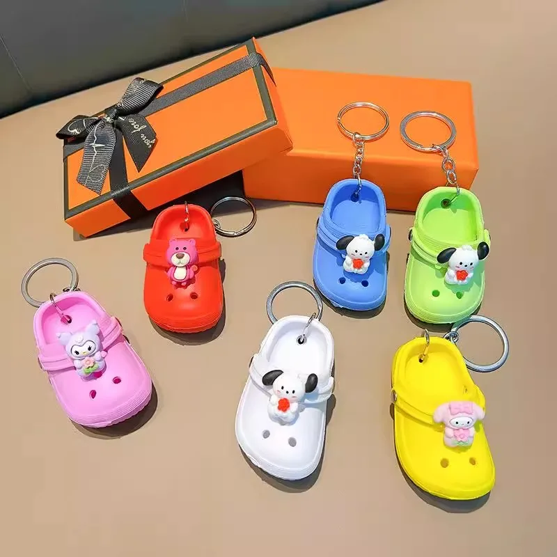 Cute Mini Slipper Car Pendant Decor Keychain - Cartoon Hollow Out Charm for Crossbody Bags & backpack Pendant Accessories
Cute Mini Slipper Car Pendant Decor Keychain - Cartoon Hollow Out Charm for Crossbody Bags & backpack Pendant Accessories
