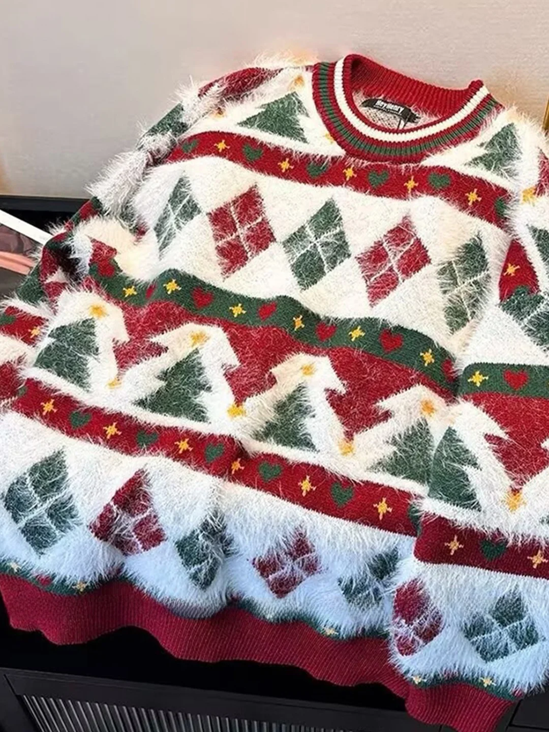 Мужской повседневный вязаный свитер Cisas Theme с длинным рукавом, удобный крой, с узором в виде елки, с капюшоном, круглый вырез
Мужской повседневный вязаный свитер Cisas Theme с длинным рукавом, удобный крой, с узором в виде елки, с капюшоном, круглый вырез