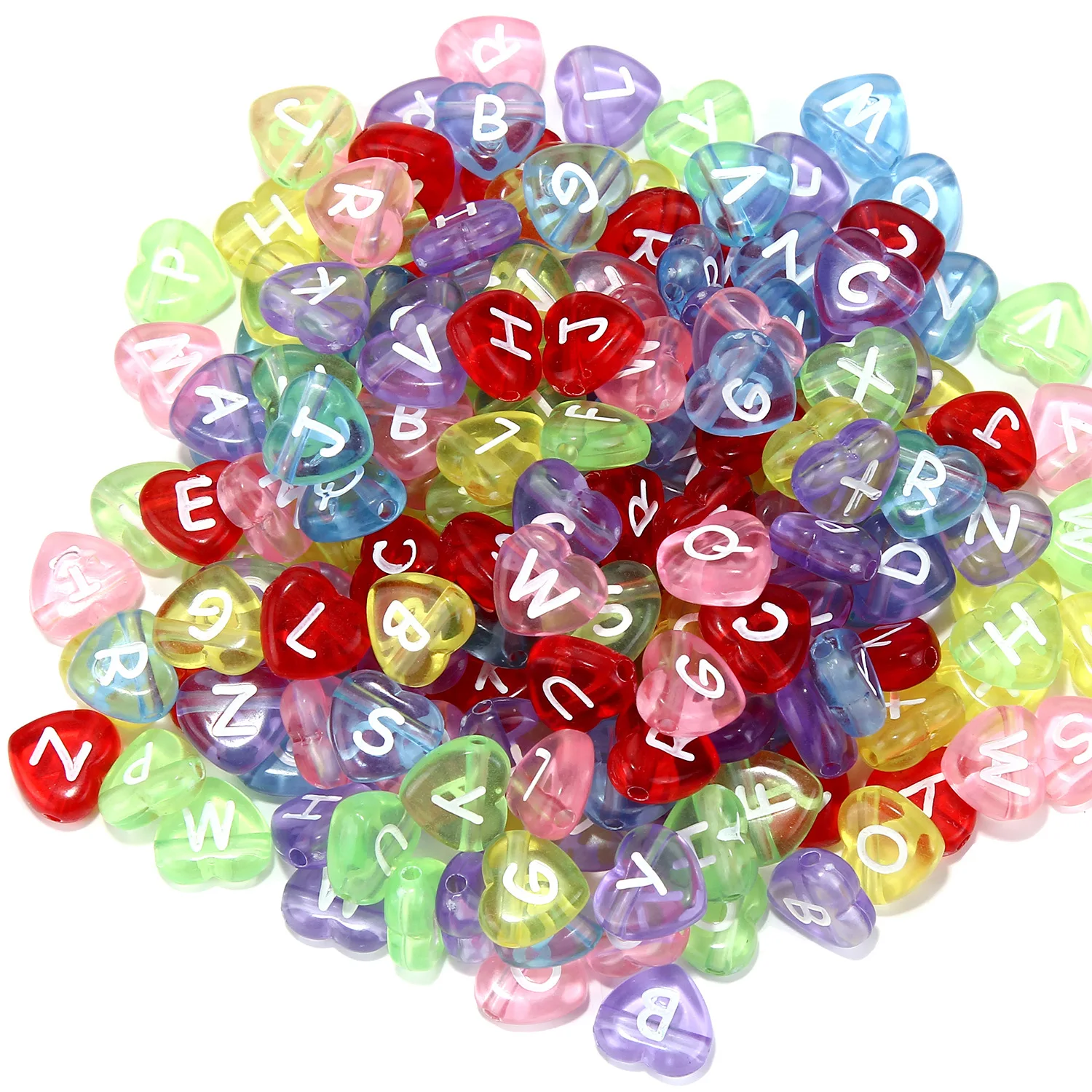 Trendy Colorful Love Heart Shape Acrylic English Alphabet Letters Beads Fit Bracelet Knit Ornament Accessories 5*11mm 1000pcs
Trendy Colorful Love Heart Shape Acrylic English Alphabet Letters Beads Fit Bracelet Knit Ornament Accessories 5*11mm 1000pcs