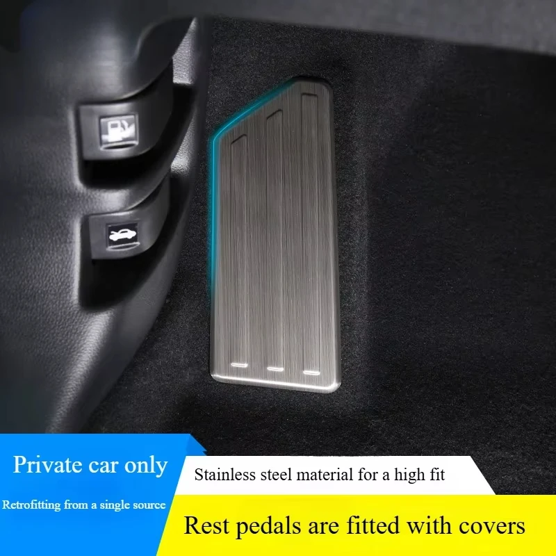 Foot Rest Pedal Covers For Honda CRV CR-V BREEZE 2017-2023, Rest Pedal Decorative Frame Trim, Car Pedal Protector Accessories
Foot Rest Pedal Covers For Honda CRV CR-V BREEZE 2017-2023, Rest Pedal Decorative Frame Trim, Car Pedal Protector Accessories