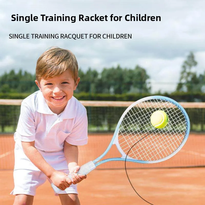 Children's Tennis Racket Set 21 Inches Self-Practice Beginner Friendly Single Player Tennis Trainer Iron Alloy
Children's Tennis Racket Set 21 Inches Self-Practice Beginner Friendly Single Player Tennis Trainer Iron Alloy