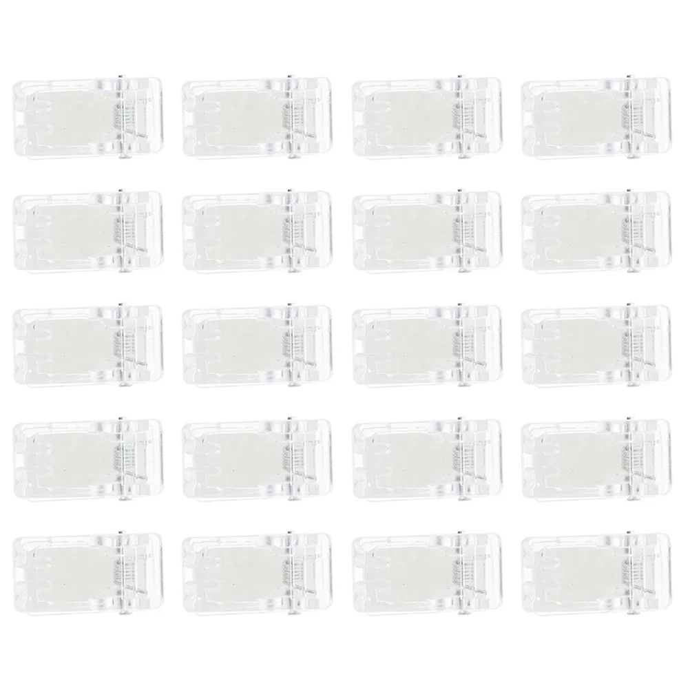 20 Pcs Badge Clip Self Adhesive Wall Clips for Hanging Tapestry Small Spring Clips Plastic Chest Card Holder
20 Pcs Badge Clip Self Adhesive Wall Clips for Hanging Tapestry Small Spring Clips Plastic Chest Card Holder