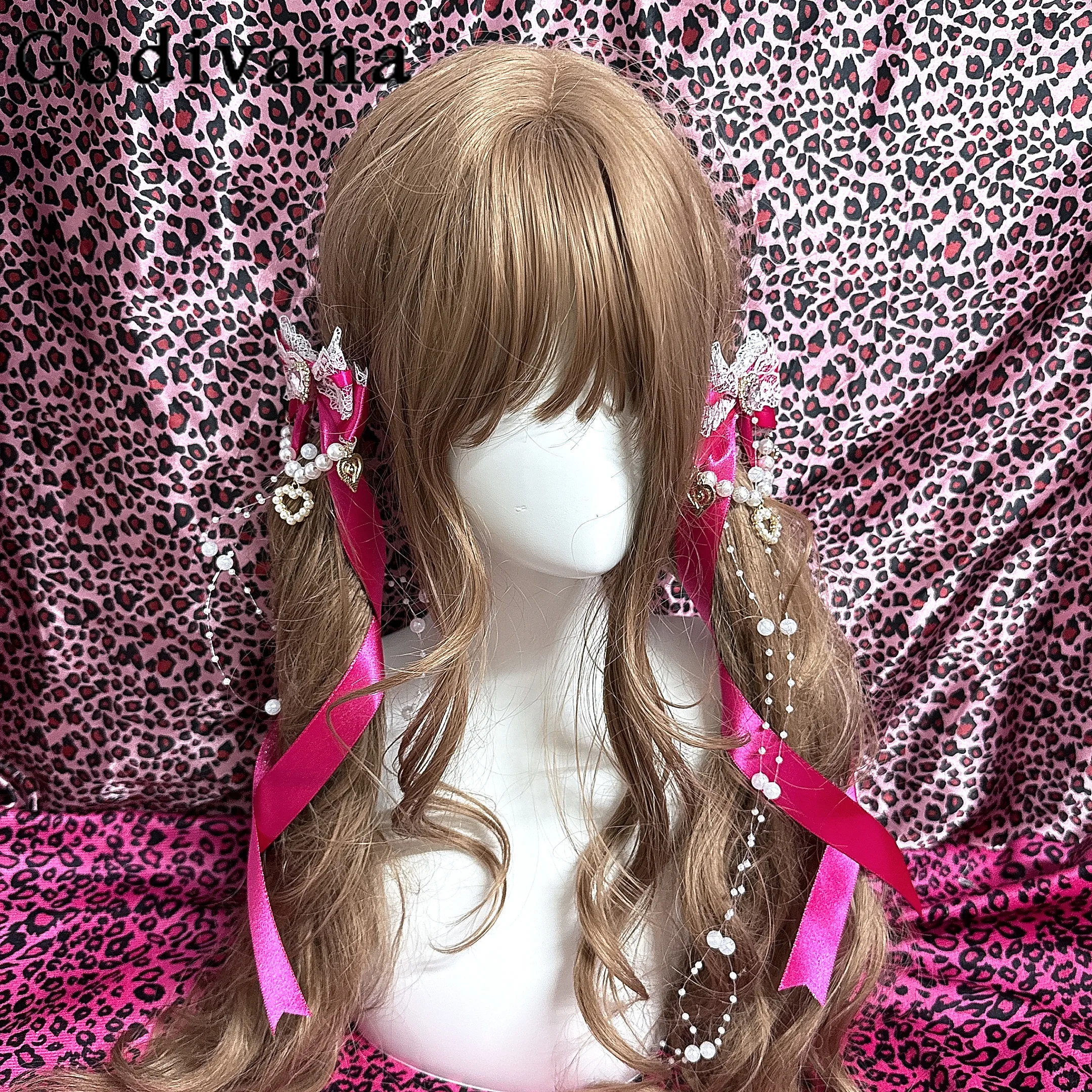 Original Handmade Lolita Pink Hairpin Cute Girls Princess Sweet Bow Lace Splicing Pearl Rhinestone Lo Hair Accessories Hair Clip
Original Handmade Lolita Pink Hairpin Cute Girls Princess Sweet Bow Lace Splicing Pearl Rhinestone Lo Hair Accessories Hair Clip