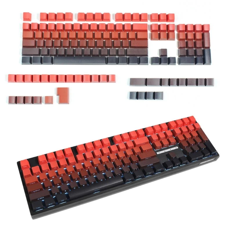 Gradients Translucent OEM Keycaps Set for Enhances LED Lighting and Stylish Keyboards Appearance
Gradients Translucent OEM Keycaps Set for Enhances LED Lighting and Stylish Keyboards Appearance