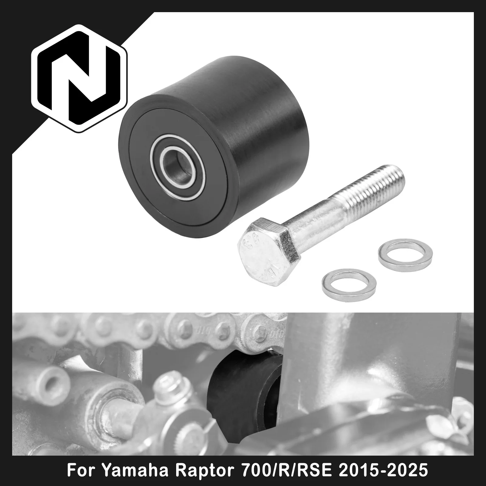 NICECNC For Yamaha Raptor 700 Chain Roller For Raptor 700R 700RSE 2015-2025 Raptor 125 250 2011-2013 ATV Accessories Aluminum
NICECNC For Yamaha Raptor 700 Chain Roller For Raptor 700R 700RSE 2015-2025 Raptor 125 250 2011-2013 ATV Accessories Aluminum