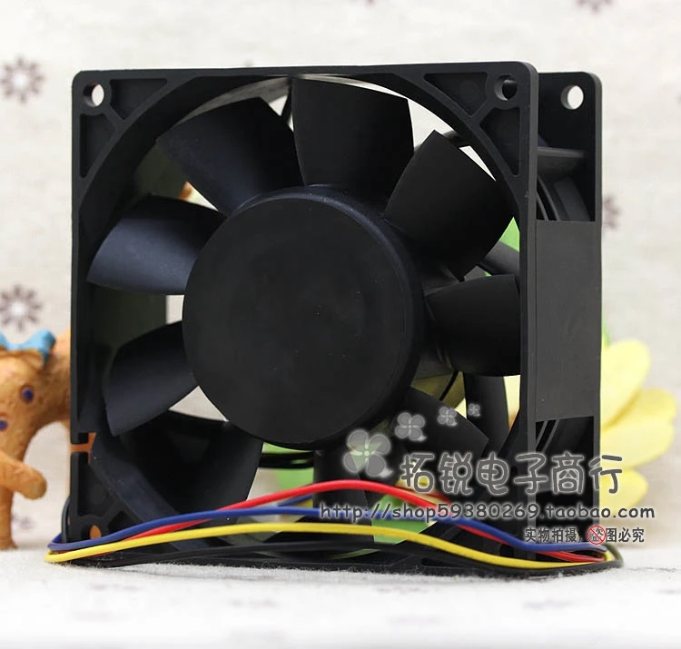 Delta Delta PFC0912DE 9038 12V 3.72A 9CM Ultra-Violent Server Cooling Fan
Delta Delta PFC0912DE 9038 12V 3.72A 9CM Ultra-Violent Server Cooling Fan