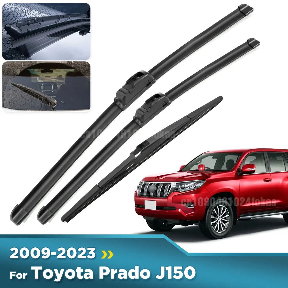 Для Toyota Prado J150 2009-2023 2010 2011 2012 стеклоочиститель передние и задние щетки стеклоочистителя лобовое стекло щетки для окон 26 "+ 20" + 12"
Для Toyota Prado J150 2009-2023 2010 2011 2012 стеклоочиститель передние и задние щетки стеклоочистителя лобовое стекло щетки для окон 26 "+ 20" + 12"