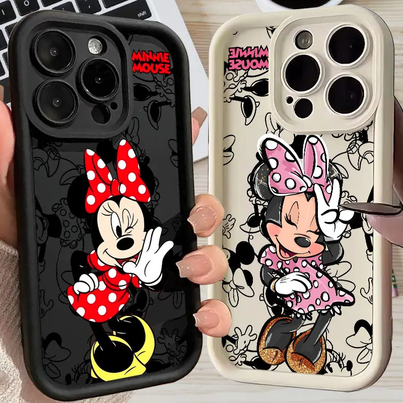 Pink Minnie Mouse Cute Disney Case For Apple iPhone 17E 15 16 14 13 12 11 17 Pro Max 17 Air 16 Plus 16E Phone Protective Cover
Pink Minnie Mouse Cute Disney Case For Apple iPhone 17E 15 16 14 13 12 11 17 Pro Max 17 Air 16 Plus 16E Phone Protective Cover