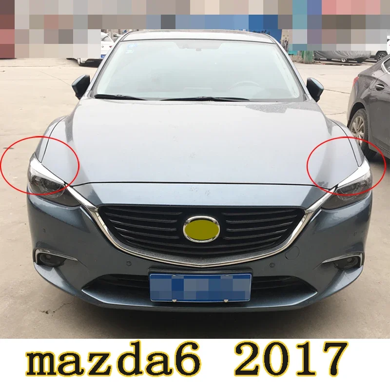 For Mazda 6 Atenza 2016 2017 Body Kit ABS Headlight Eyebrow Decorative Cover Sticker Trim Exterior Headlamp Eyelid Auto Parts
For Mazda 6 Atenza 2016 2017 Body Kit ABS Headlight Eyebrow Decorative Cover Sticker Trim Exterior Headlamp Eyelid Auto Parts
