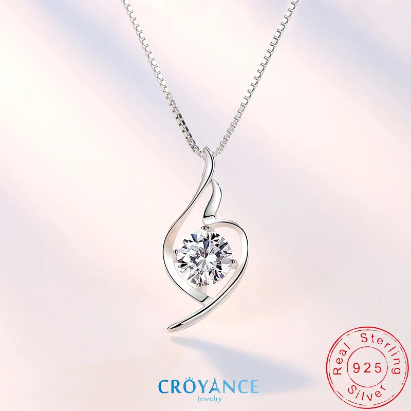 925 Sterling Silver Fine Elegant Feather Wing Zircon Pendant Necklaces Women Jewelry Gift Fashion Symbol Purple CZ Charm Choker
925 Sterling Silver Fine Elegant Feather Wing Zircon Pendant Necklaces Women Jewelry Gift Fashion Symbol Purple CZ Charm Choker