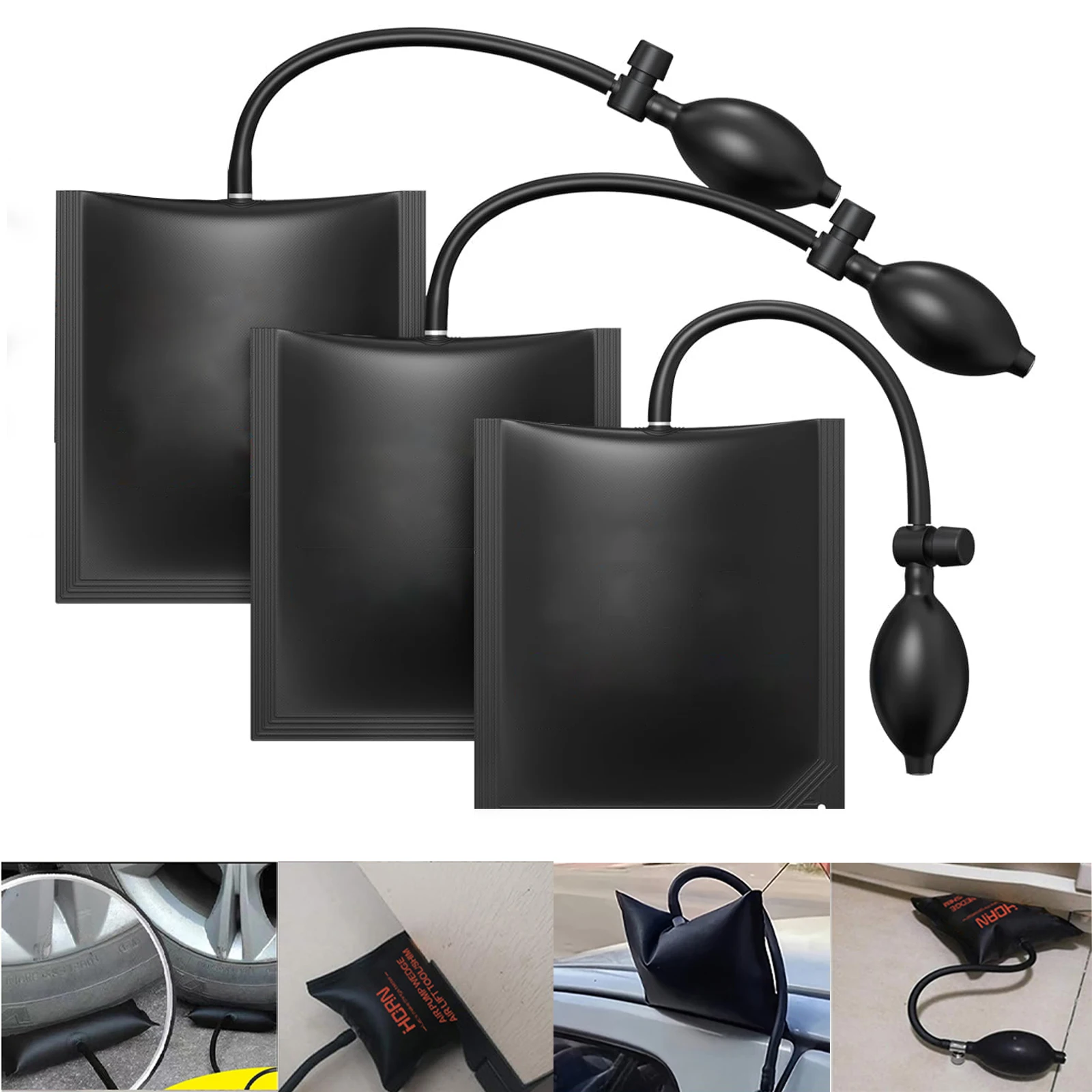 Air Pump Wedges Inflatable Airbag For Door Windows Car Powerful Installation Alignment Repair Tool Door Window Installation
Air Pump Wedges Inflatable Airbag For Door Windows Car Powerful Installation Alignment Repair Tool Door Window Installation