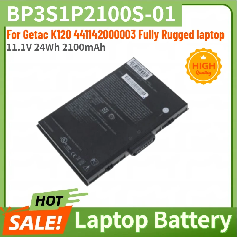 100% New BP3S1P2100S-01 High Quality Replacement Battery 11.1V 2100mAh 24WH For Getac K120 441142000003 Fully Rugged laptop
100% New BP3S1P2100S-01 High Quality Replacement Battery 11.1V 2100mAh 24WH For Getac K120 441142000003 Fully Rugged laptop