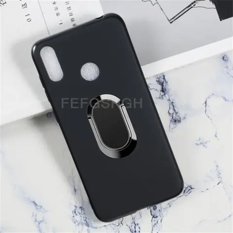 Para asus zenfone max shot m1 m2 zb634kl zb633kl zb631kl zb602kl suporte de anel traseiro caso telefone tpu capa de silicone macio