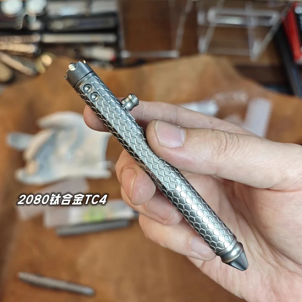 1 Piece Full Titanium Click Stylus Ballpoint Rollerball Signature Pen with 2080 Refill EDC Pen
1 Piece Full Titanium Click Stylus Ballpoint Rollerball Signature Pen with 2080 Refill EDC Pen