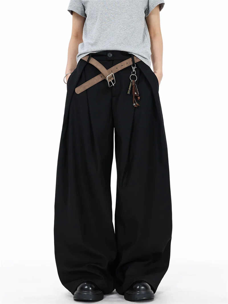 American Retro Money Sle Men's Wide Leg Casual Pants Hong Kong Sle Student Clean Fit Loose Drapey Polyester Fiber Winter
American Retro Money Sle Men's Wide Leg Casual Pants Hong Kong Sle Student Clean Fit Loose Drapey Polyester Fiber Winter