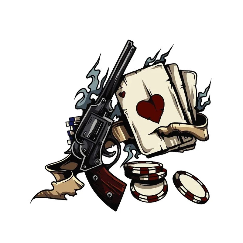 Автомобильная ПВХ-наклейка для покерных чипов, 15 см х 14 см 
Автомобильная ПВХ-наклейка для покерных чипов, 15 см х 14 см