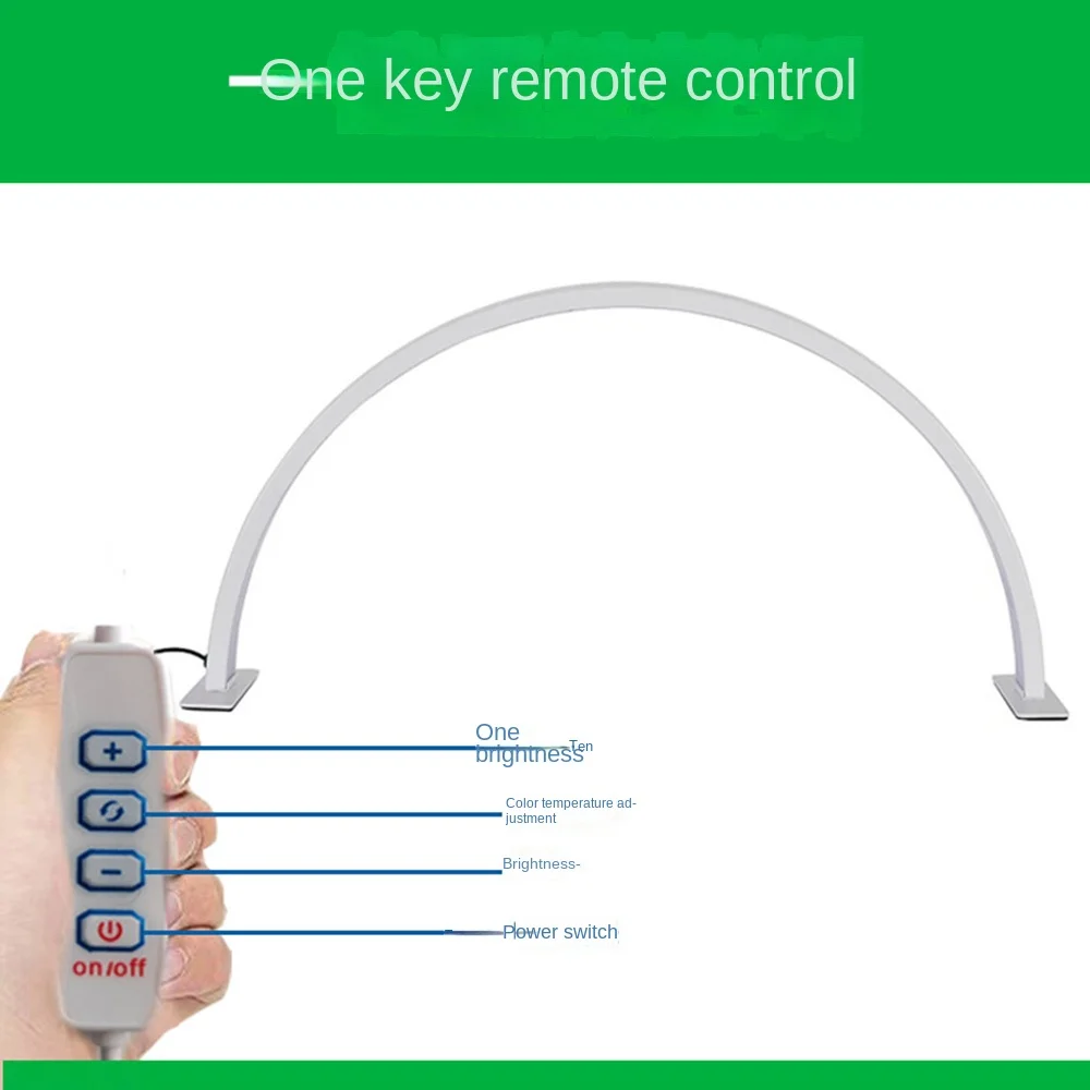 U-образная лампа для ногтей с регулируемой яркостью, 3 цвета света, 180 градусов, светильник для ногтей в форме полумесяца, регулируемый, многофункциональный
U-образная лампа для ногтей с регулируемой яркостью, 3 цвета света, 180 градусов, светильник для ногтей в форме полумесяца, регулируемый, многофункциональный