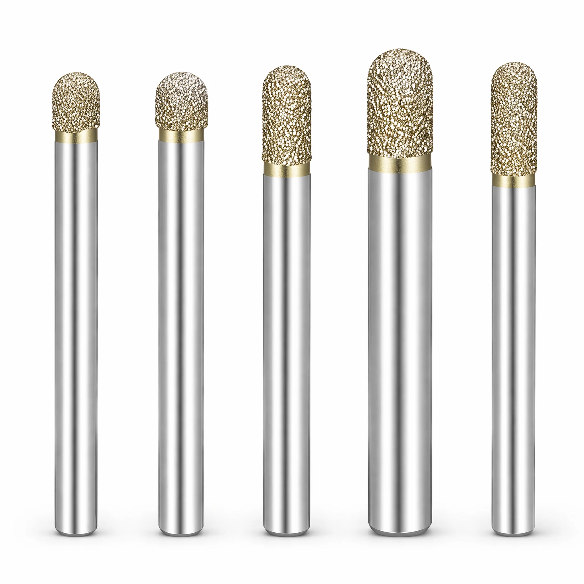 3-16mm Ball End Emery Diamond Stone Carving Tools CNC Router Bits Milling Cutters for Efficient Sharp Engraving Marble Bluestone
3-16mm Ball End Emery Diamond Stone Carving Tools CNC Router Bits Milling Cutters for Efficient Sharp Engraving Marble Bluestone