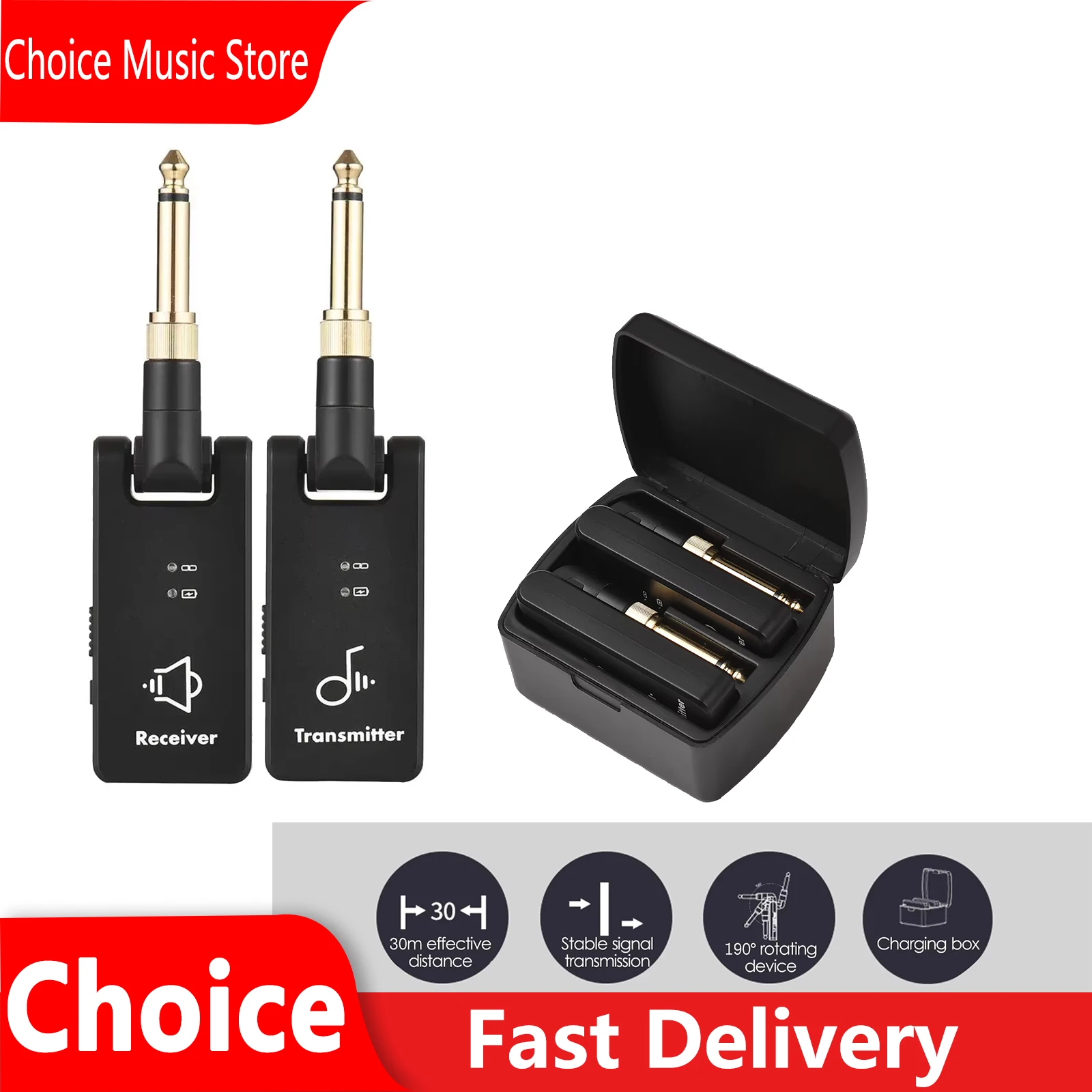 Беспроводная гитарная система M-VAVE WP-8 2.4G, перезаряжаемый приемник для электрогитары, передатчик 2-в-1, комплектующие для электрогитары
Беспроводная гитарная система M-VAVE WP-8 2.4G, перезаряжаемый приемник для электрогитары, передатчик 2-в-1, комплектующие для электрогитары