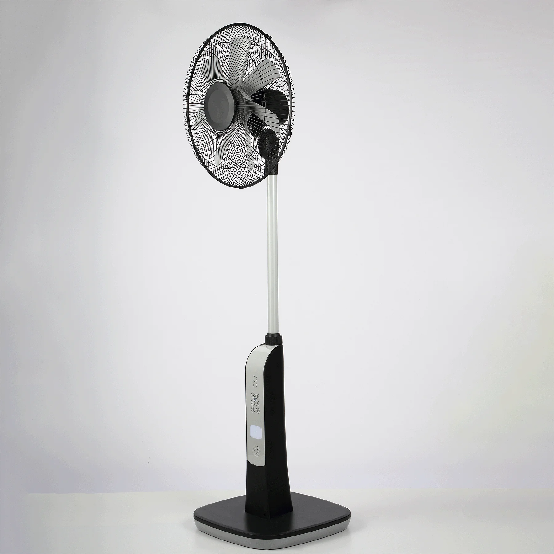 Hot Sale 16-Inch Home Electric Floor Fan Large Capacity Lithium Battery Solar DC Charging Music Brushless Digital Cooling RV
Hot Sale 16-Inch Home Electric Floor Fan Large Capacity Lithium Battery Solar DC Charging Music Brushless Digital Cooling RV