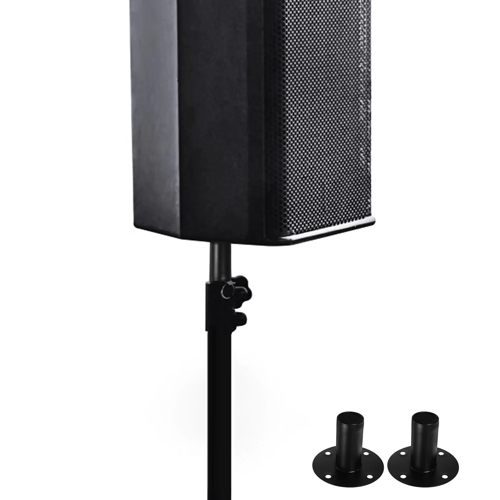 2 Pcs Speaker Stand Mount Bracket Speakers on Stage Base Fall to The Ground Holder
2 Pcs Speaker Stand Mount Bracket Speakers on Stage Base Fall to The Ground Holder
