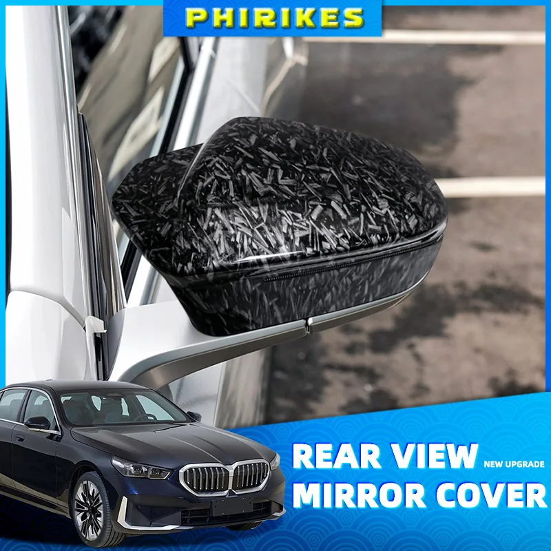 Rearview Mirror Cover Cap Carbon Fiber / Black for BMW 5 7 I5 I7 Series G60 G61 G68 G70 M5 G90 Car Accessorie
Rearview Mirror Cover Cap Carbon Fiber / Black for BMW 5 7 I5 I7 Series G60 G61 G68 G70 M5 G90 Car Accessorie