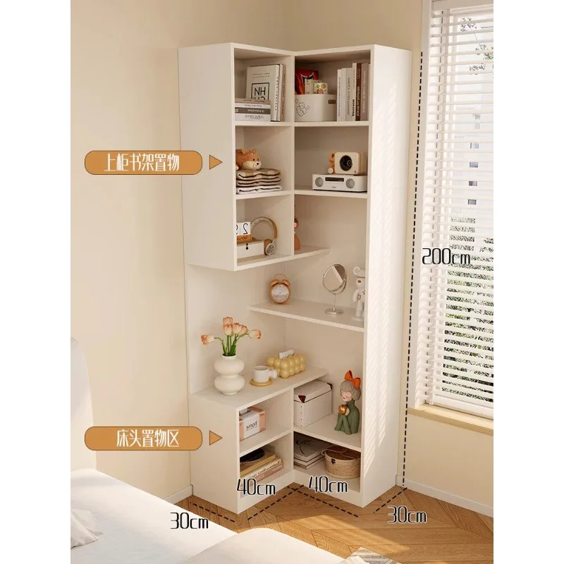 Solid wood bedside table Household bedroom Corner bookcase Shelf Small apartment Children's bedside high cabinet Storage cabinet
Solid wood bedside table Household bedroom Corner bookcase Shelf Small apartment Children's bedside high cabinet Storage cabinet