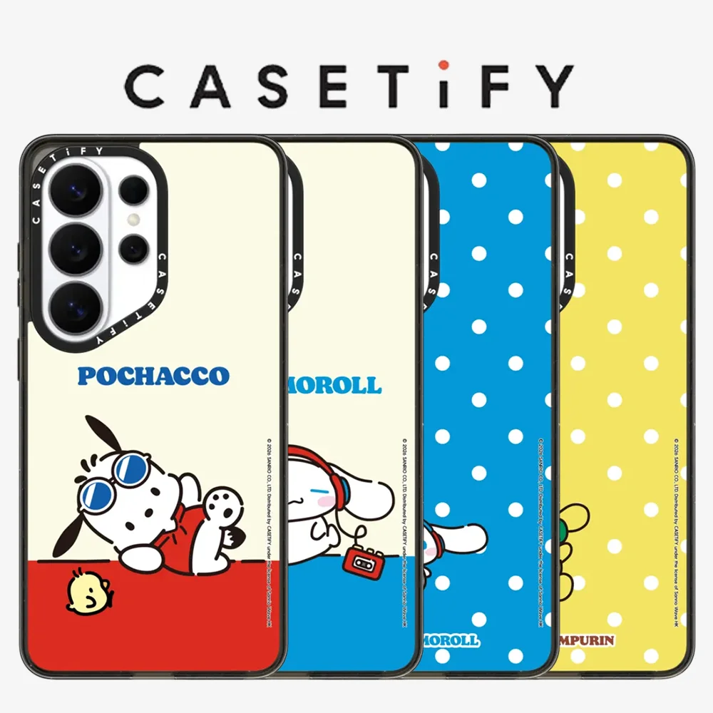 CASETiFY x Sanrio Adorable Dog Companion Cartoon Series Magnetic Drop-proof Case for Samsung Galaxy S23 S24 S25 S26+ Ultra Plus
CASETiFY x Sanrio Adorable Dog Companion Cartoon Series Magnetic Drop-proof Case for Samsung Galaxy S23 S24 S25 S26+ Ultra Plus